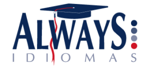 logo always idiomas