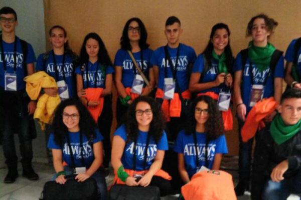 foto de alumnos de curso de idiomas en el extranjero de despedida