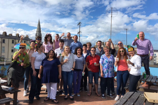 foto de alumnos adultos de curso de idiomas en el extranjero